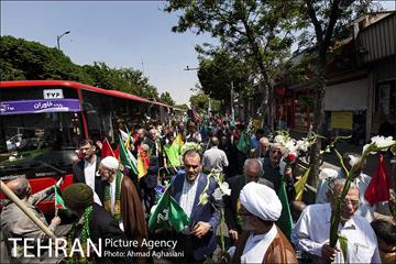راهپیمایی دسته های شادی به مناسبت ولادت حضرت امیرالمومنین(ع) 11