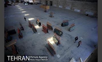 روزهای پایانی پروژه ی مجموعه نمایشگاهی شهر آفتاب 1