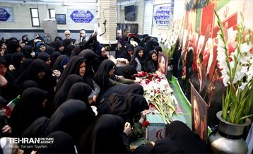 تشییع پیکر شهید گمنام دفاع مقدس "همسایه فردوس" 20