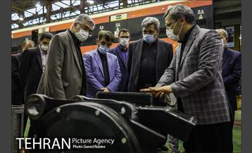 بازدید علی آقامحمدی از شرکت واگن سازی تهران 18