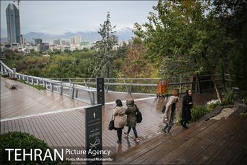 بارش باران پاییزی در تهران 15