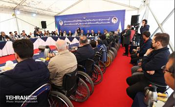 آیین بهره برداری از پروژه های مناسب سازی معابر و فضاهای عمومی 34