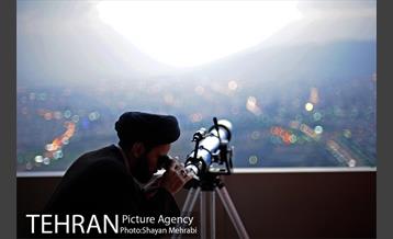 استهلال هلال ماه شوال از فراز برج میلاد تهران 39