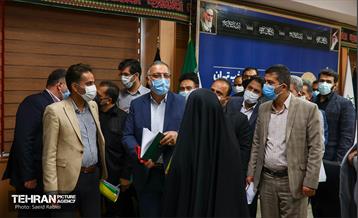 نشست شهردار منتخب تهران با شهرداران نواحی 35