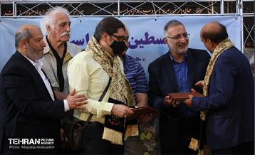 حضور شهردار تهران در جمع ورزشکاران حامی ملت مظلوم فلسطین 22