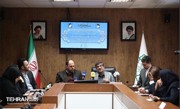 نشست خبری مشترک مدیران عامل شرکت ساماندهی مشاغل و شرکت شهربان شهرداری تهران 8