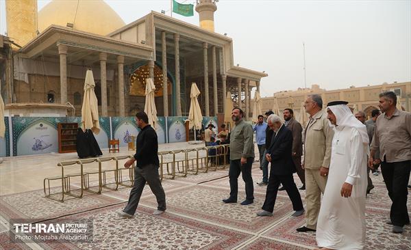 دیدار شهردار تهران با مسئولان عتبه عسکریه