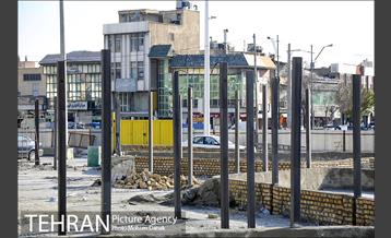 عملیات عمرانی میدان محمدیه 6