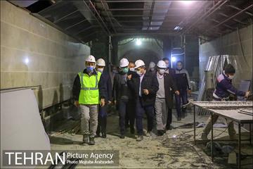 بازدید از ایستگاه مترو باقرخان 18