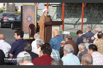 اقامه نماز عید فطر در محله بهرود 28