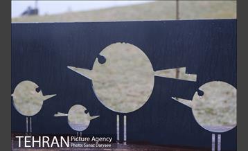 بارش باران در منطقه گردشگری عباس آباد 20