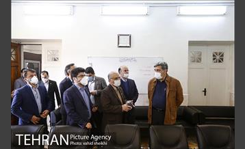 حضور شهردار تهران در سازمان انتقال خون تهران 17