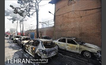 آتش سوزی در کارخانه رنگ  20