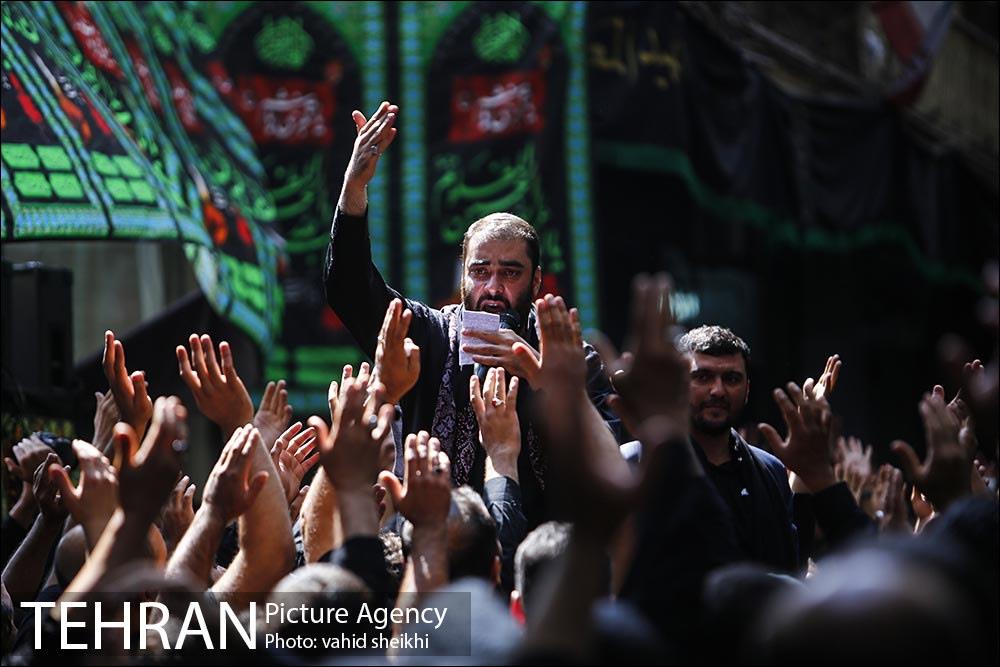 مراسم عزاداری تاسوعای حسینی در بازار تهران 12