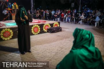 تعزیه خوانی اباعبدالله الحسین(ع) در بوستان لاله 12
