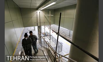 بازدید شهردار تهران از خطوط 6 و 7 مترو و ایستگاه دولت آباد 17