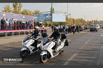 رزمایش زمستانه مشترک شهرداری تهران و پلیس راهور 23