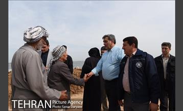 بازدید شهردار تهران از منطقه سیل زده پل سبحانیه دشت آزادگان 5