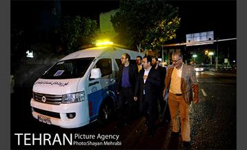 شهردار شب غلامحسین محمدی رئیس مرکز ارتباطات و امور بین الملل شهرداری تهران 47