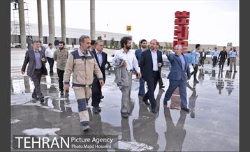 بازدید شهردار تهران از شهر آفتاب 1