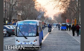 حمل و نقل برقی در بازار تهران 9