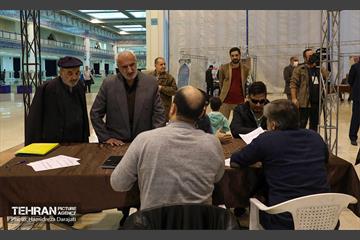 میز خدمت حراست شهرداری تهران در نماز جمعه 2