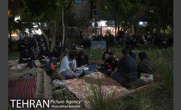 مراسم شب قدر در خانه هنرمندان 10