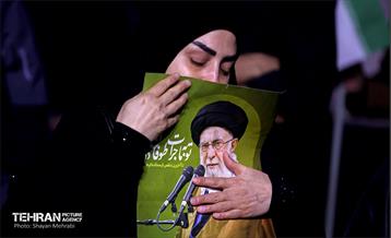 عزاداری مردم تهران در پی شهادت رهبر انقلاب اسلامی 16