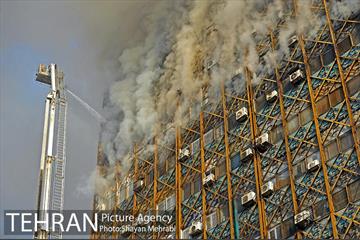 آتش سوزی در ساختمان پلاسکو -1 11