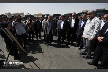 آیین بهره‌برداری از ۲۰۱ دستگاه اتوبوس برقی 3