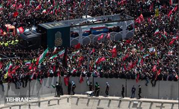 تشییع پیکر آقای شهید ایران - 3 8