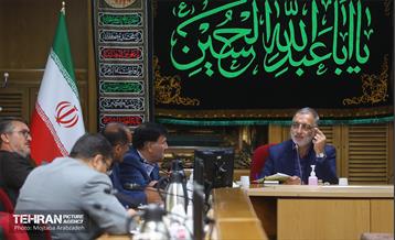 دیدار اعضای شورای عالی استان ها با شهردار