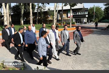 بازدید شهردار تهران از اردوی تیم ملی کشتی