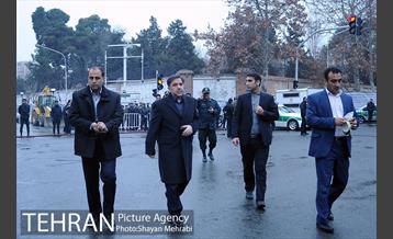 حضور مسوولان در حادثه پلاسکو 6