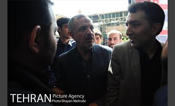 حضور شهردار تهران در مراسم عزاداری تاسوعای حسینی، بازار تهران 34