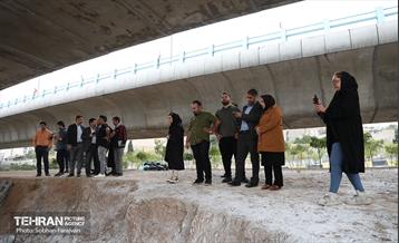 تور بازدید اصحاب رسانه از روند لایروبی مسیل ها و قنوات 17