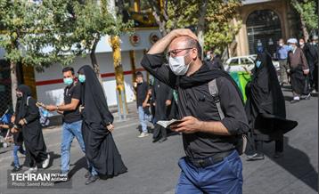 مراسم پیاده روی جاماندگان اربعین حسینی در تهران 45