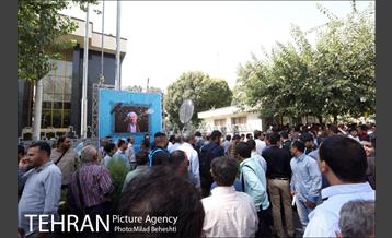 تشییع پیکر زنده‌یاد داوود رشیدی 41