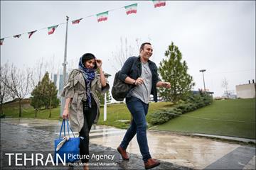 بارش باران بهاری در تهران 25