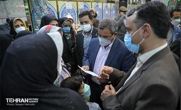 حضور شهردار تهران در مسجد ارشاد شهر ری 27