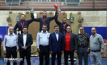 اختتامیه مسابقات کشتی شهرداری تهران 33