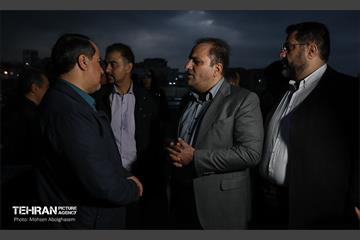 بازدید کمیسیون برنامه و بودجه شورای شهر از پروژه‌های منطقه 4 38