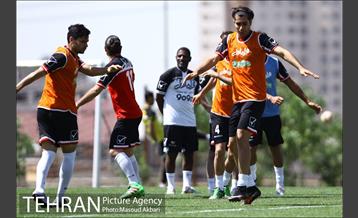 تمرین تیم ملی فوتبال 7