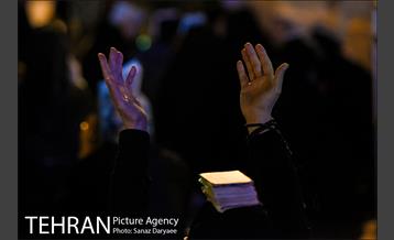 مراسم احیای شب بیست و سوم رمضان در میدان امام حسین (ع) 19