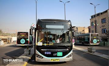 به وقت خدمت؛ ایستگاه شارژ اتوبوس برقی «قورخانه» 9