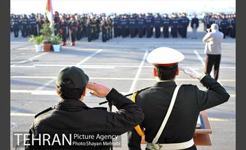 پیشواز نیروهای شهربان و حریم بان از نوروز با حضور شهردار تهران 17