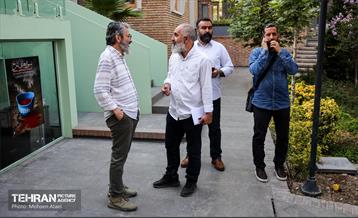 مراسم رونمایی از یادبود خبرنگاران شهید غزه در خانه روزنامه‌نگاران شهر 41