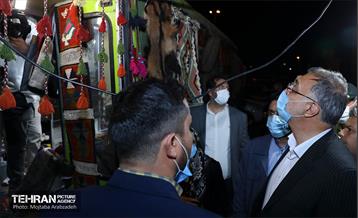 بازدید شهردار تهران از غرفه‌های فرهنگی بوستان ولایت 12