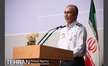 آیین تقدیر از آتش نشانان حریق پالایشگاه تهران 10