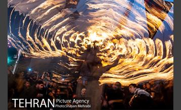 مشعل‌گردانی در دولت آباد تهران 30